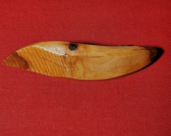 Hair clip - wood - 05