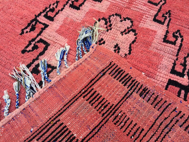 VINTAGE MOROCCAN RUG Etsy