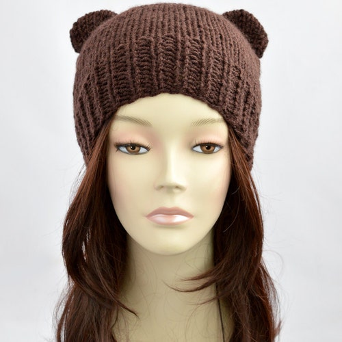 bear bobble hat