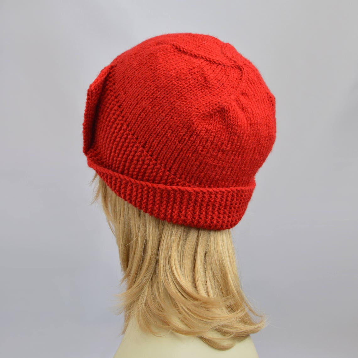 Hat Knitting Pattern // Robin Hood Hat Pattern Womens Hat - Etsy
