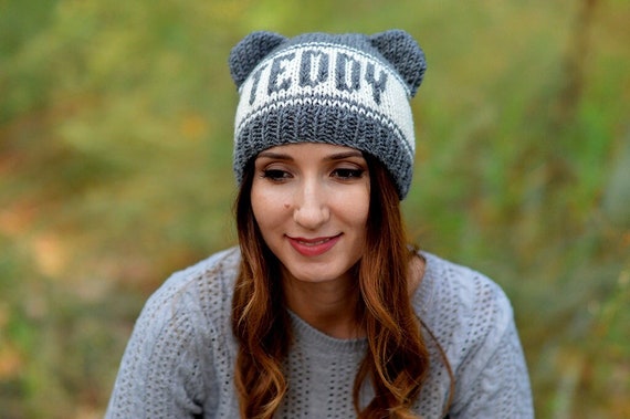bear bobble hat
