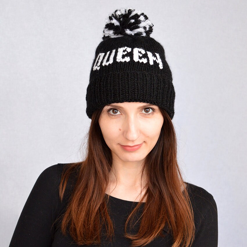 Best Custom Embroidered Hat With Pom Pom On Top Custom Hat Etsy