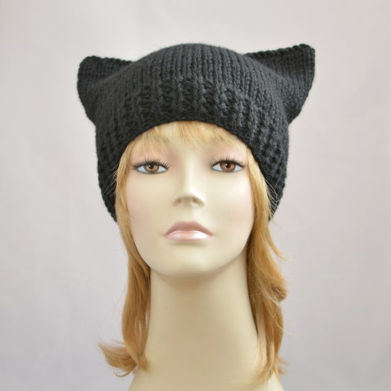 Cat Hat Womens Hat Cat Ear Beanie Cat Ears Bonnet Femme Bonnet Etsy