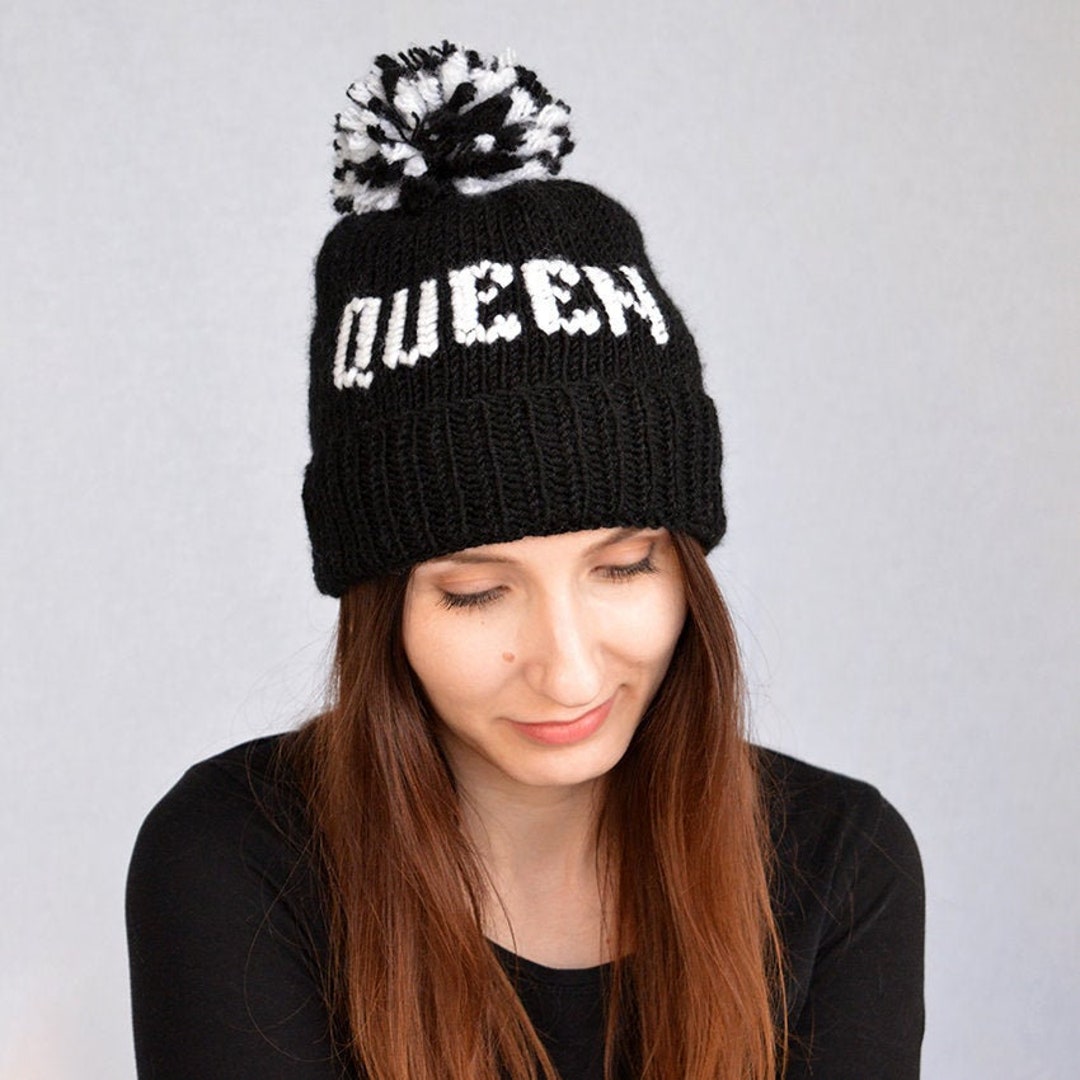 Best Custom Embroidered Hat With Pom Pom on Top Custom Hat With Name on