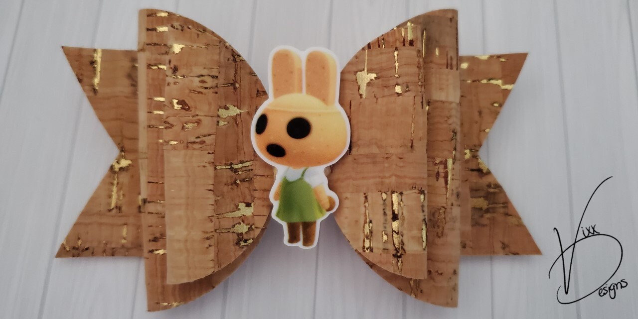 Coco Hair Bow ACNH Animal Crossing Hair Bow Hair Clip Etsy