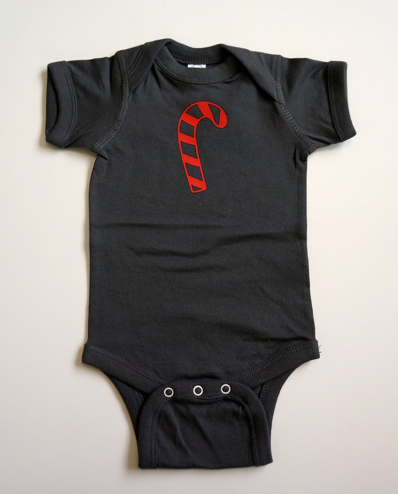 Minnie Mouse Christmas Onesie Bodysuit Shirt Candy Canes