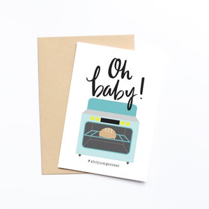 Oh Baby, Bun in the Oven Biglietto di auguri
