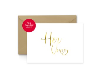 Vœu Cartes nuptiales Mariée Marié Ses vœux