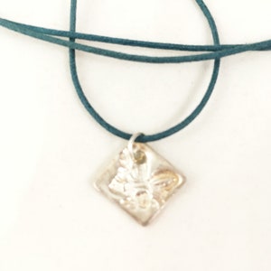 Necklace, Fine Silver Pendant, Bee