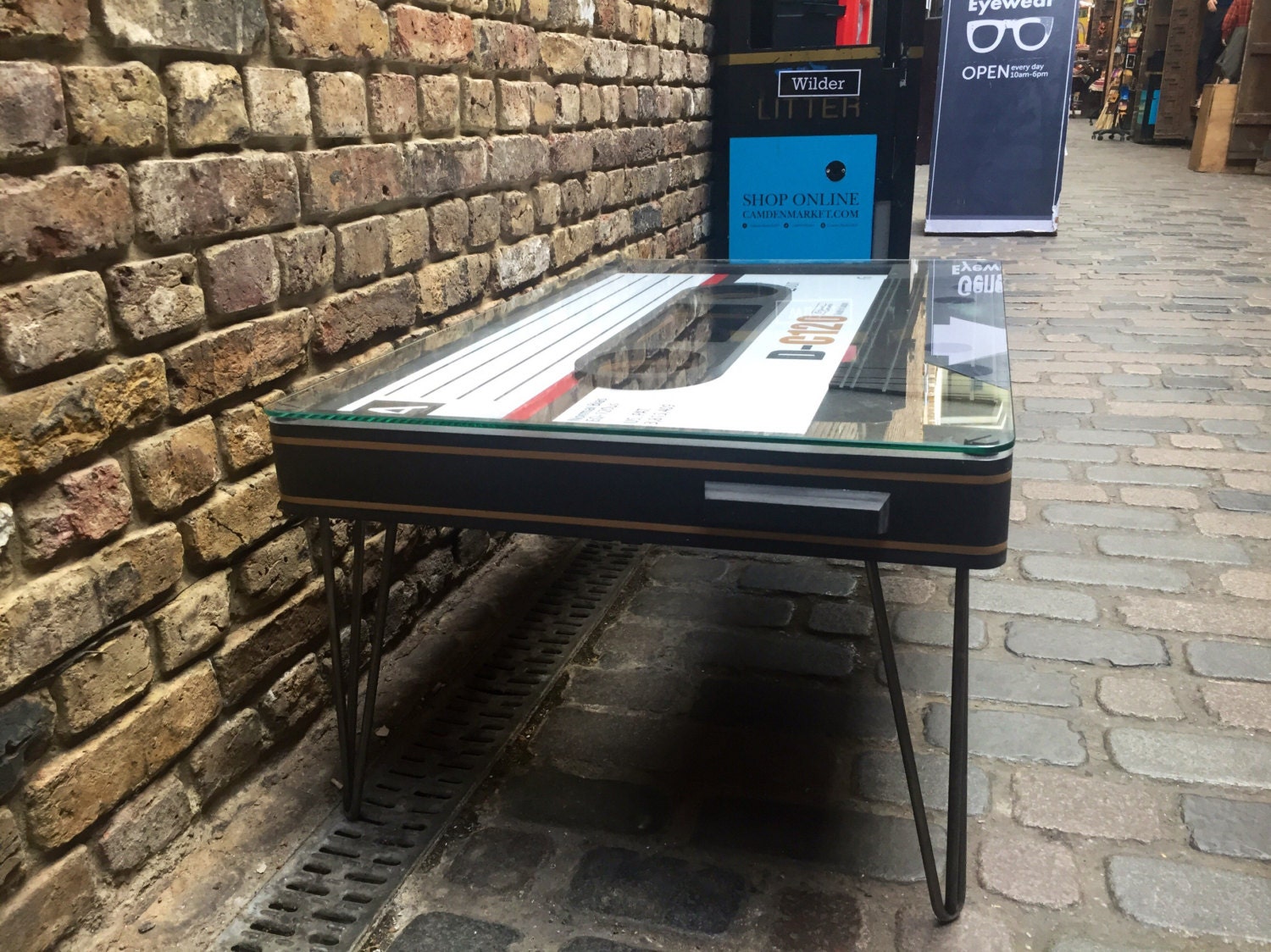 Wooden Cassette Tape Coffee Table,mixtape Coffee Table Etsy