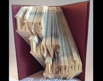 Live Love Laugh Book Folding Pattern (Digital Download)