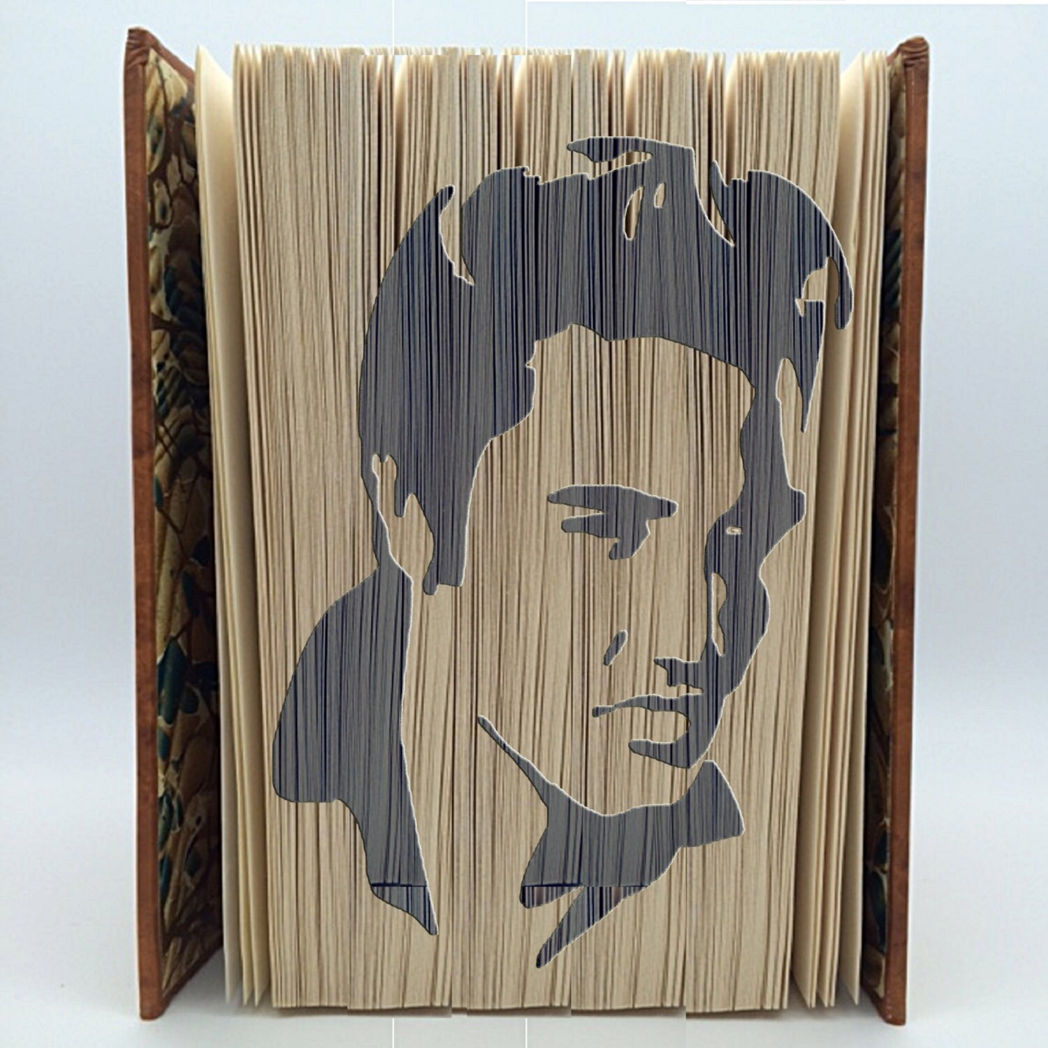 Folded Book Art Pattern elvis Presley Pattern to Create Your | Etsy