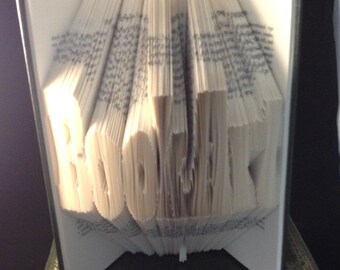 Chunky Alphabet , Numbers And Icons Pattern For Bookfolding, Bookart, Origami