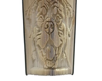 Patrón para doblar libros de Rottweiler - Corta y dobla