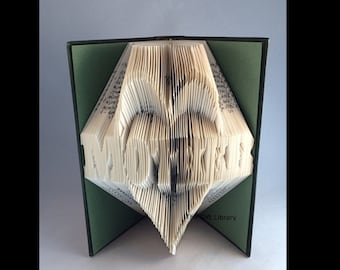 Patrón de plegado de libro "Madre Corazón": 250 pliegues (descarga digital)
