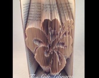 Patrón de libro plegable Hibiscus