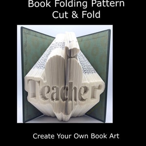Book Folding PATTERN~Cut & Fold ~ Teacher Apple