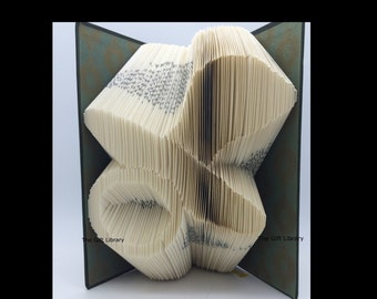 Baby Pacifier Folded Book Art Pattern (Digital Download)
