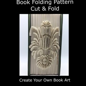 Book Folding PATTERN~Cut & Fold ~ Cute Dog