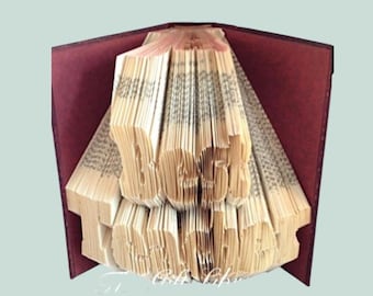 El mejor profesor: PATRÓN para crear tu propio libro plegado.