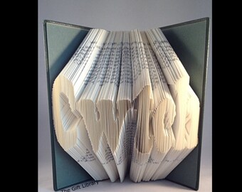 Folded Book Art Pattern: Cwtch #1 (Digital Download)