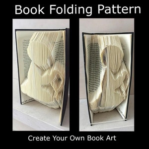 Folded Book Art Pattern -  Confirmation, Baptism, Christening, Church, communion Religious  Pattern to create your own folded book art