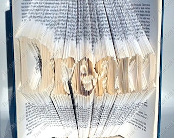Dream  Bookfold Pattern, Bookart, Origami
