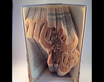 Mr & Mrs Book Folding Art Pattern (Digital Download)