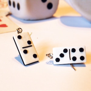 Dominos - Boucles d'oreilles