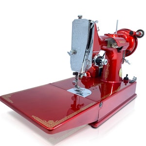 Singer Featherweight 221 Sewing Machine Custom Painted Color of Choice image 7