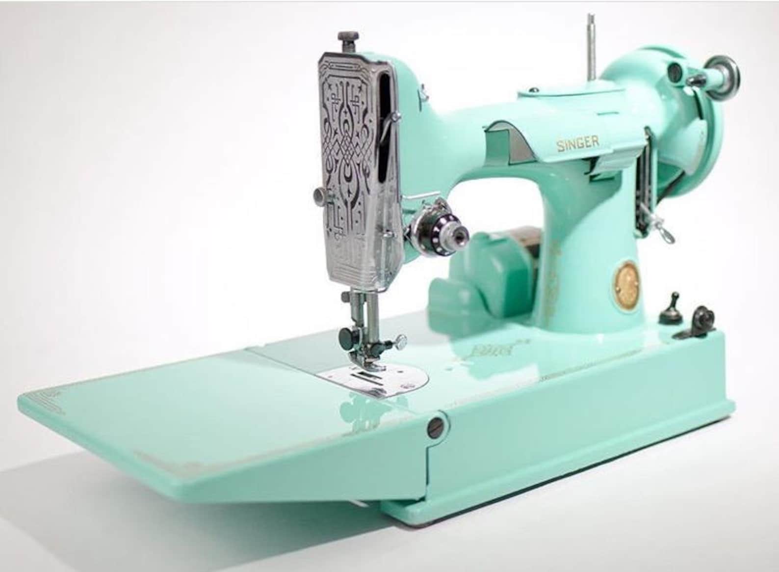 Singer Featherweight 221 Sewing Machine Custom Painted Color Etsy