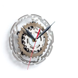 Unique Bike Wall Clock, Industrial Wall Clock, Steampunk Wall Clock, Unique Wall Clock, Large Wall Clock, Bicycle Clock, Industrial Decor