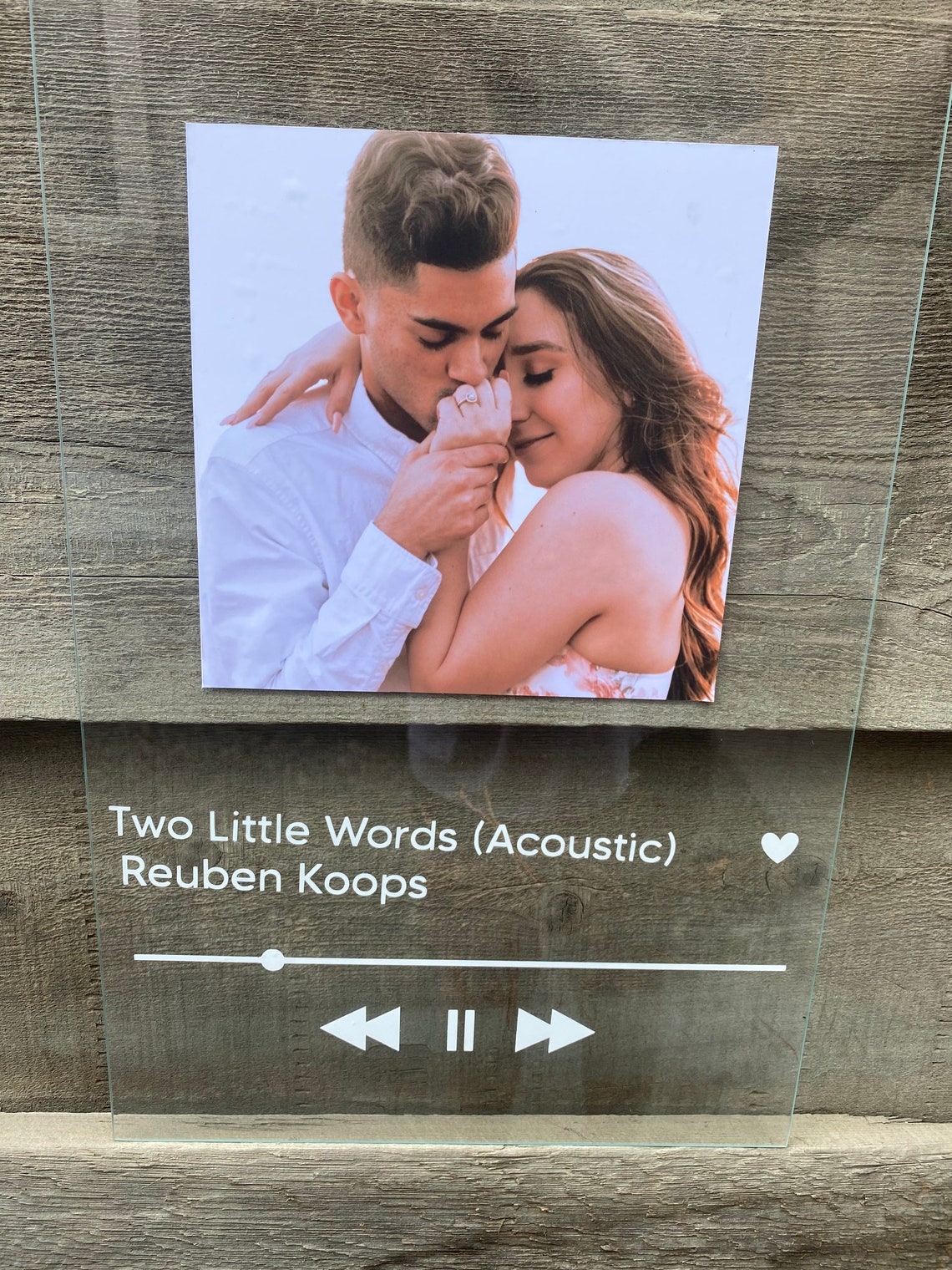 Custom Couple Album Cover 11x17 Relationship/Friendship Etsy