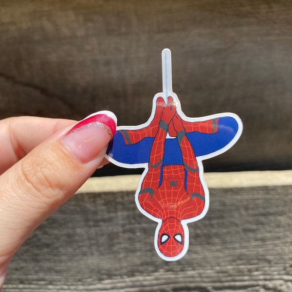 Spider-Man Vinyl Sticker - Spiderverse Collection - Design 1 - Stickers for Hydroflask, Laptops, Planners, & More!