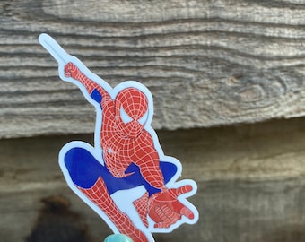 Sticker vinyle Spider-Man - Collection Spiderverse - Design 3 - Stickers pour Hydroflask, ordinateurs portables, agendas et plus encore !