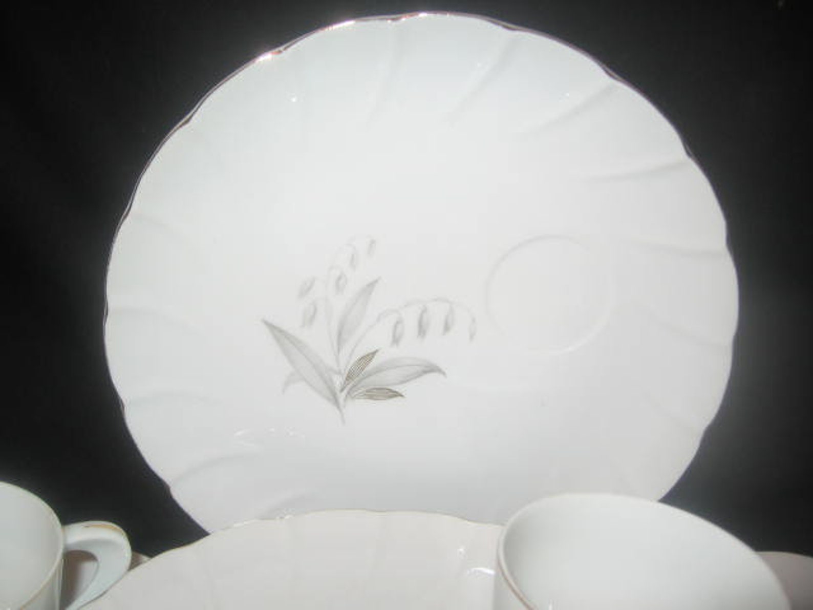 Kaysons Fine China Made in Japan/kaysons Golden Rhapsody/leaf Pattern