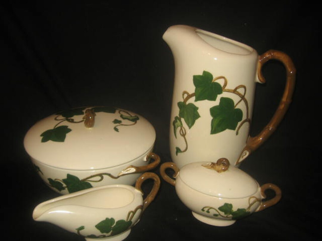 Metloxivy Dinnerware/metlox/dinnerware/metlox Ivy Pitcher Etsy