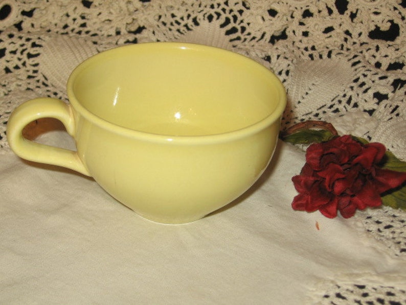 Iroquois Casual China Russel Wright Restyled Yellow CupRussel Wright Mid Century Modern Dinnerware