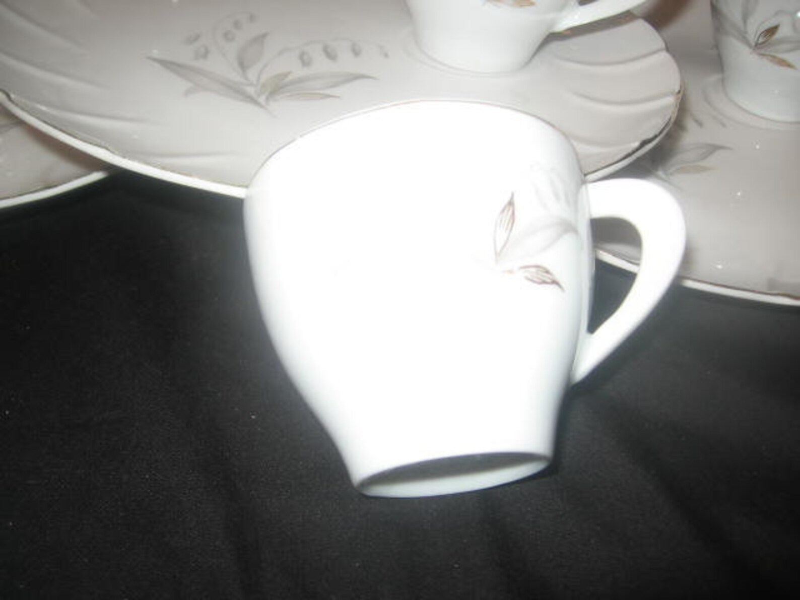 Kaysons Fine China Made in Japan/kaysons Golden Rhapsody/leaf Pattern