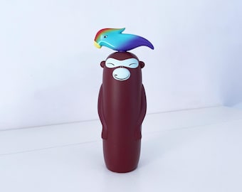 ALESSI Mr. Mrs. Chin Salt & Pepper Shakers | Yellow and Green Set