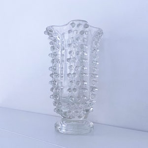 1930&#39;s Rostrato Murano Gass Vase by Ercole Barovier for Barovier & Toso