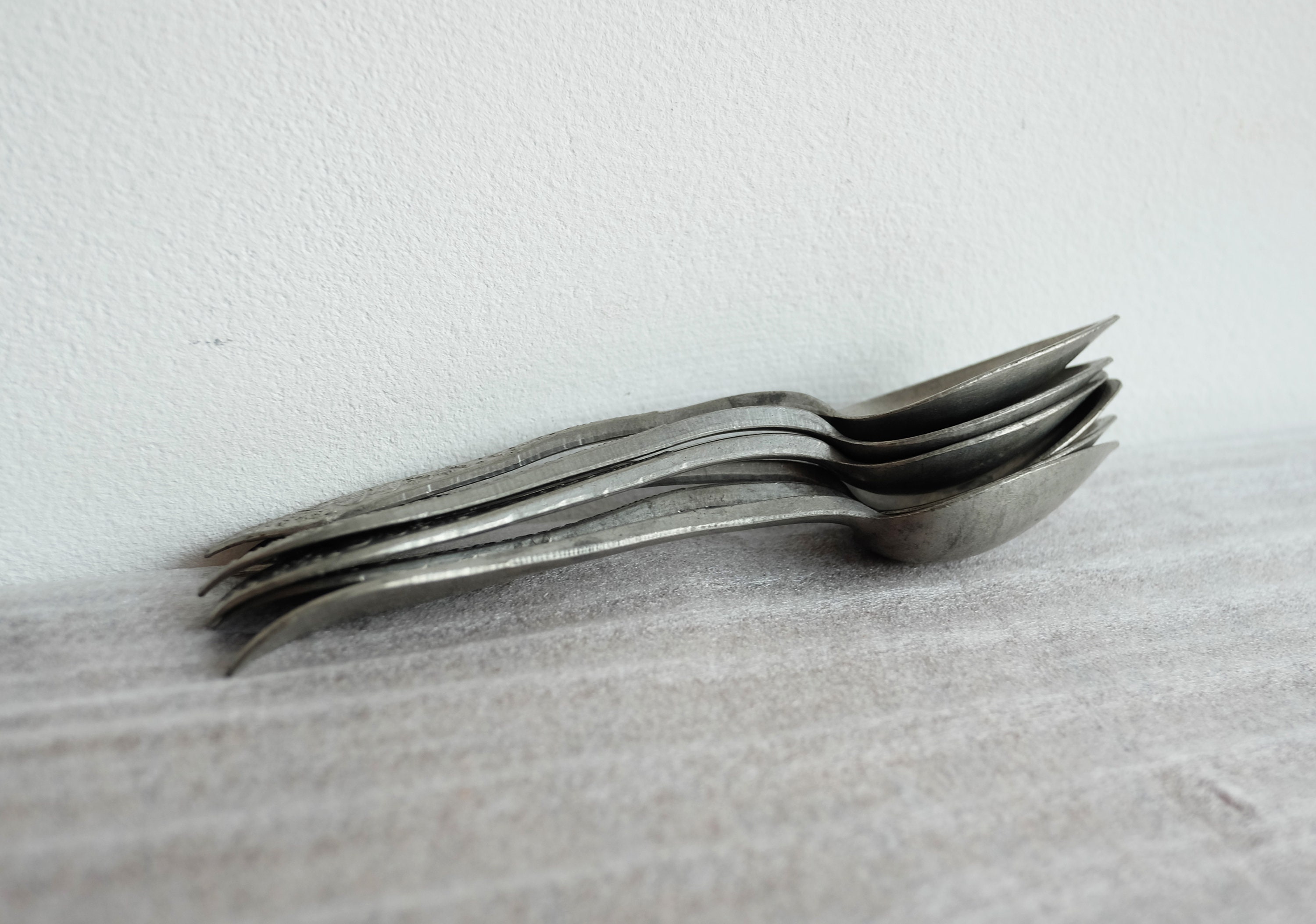 18世紀のピューター製スプーン6本 - Etsy 日本