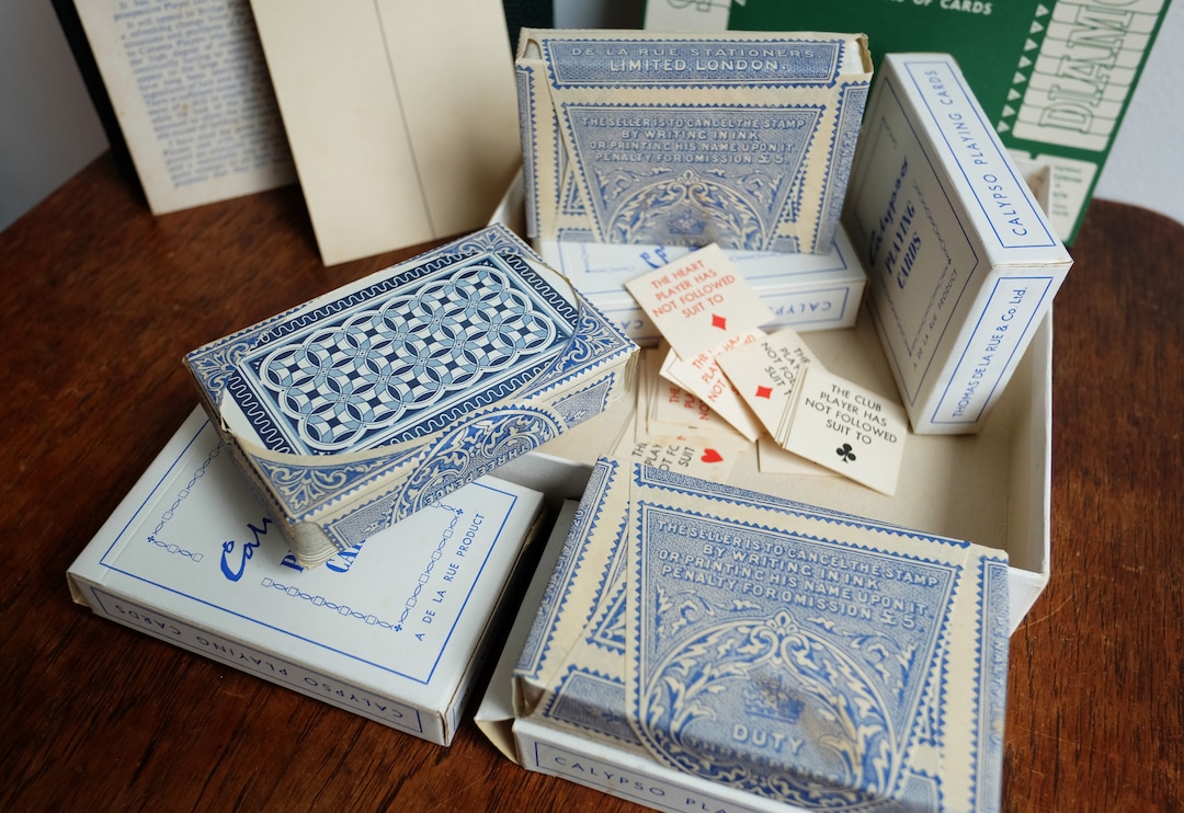 1950's Calypso Card Game Manufactured by De La Rue & Waddingtons Etsy UK