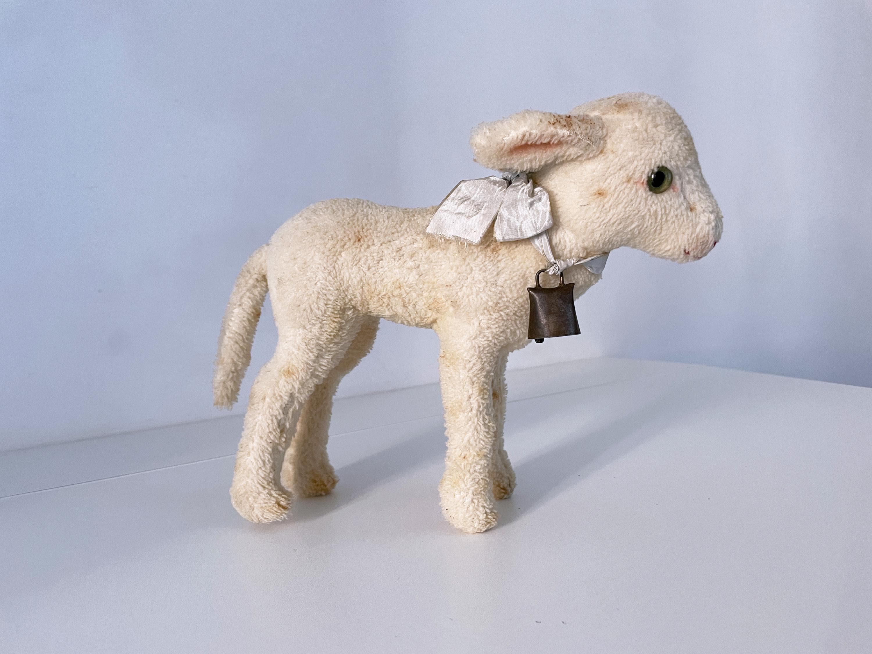 1930's STEIFF White Wool Standing Lamb Plush - Etsy