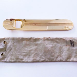 1980&#39;s Gold Plated Bottle Opener by Pino Spagnolo for Biesse