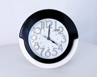 1980年代 BINO グレープラスチック製壁掛け時計 - イタリア - Etsy 日本