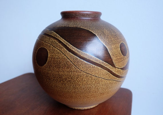 ジョアン・セラ作 1950 年代中期スペイン陶器花瓶 - Etsy 日本