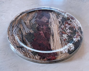 1970's Large Christian Dior Lucite Serving Tray