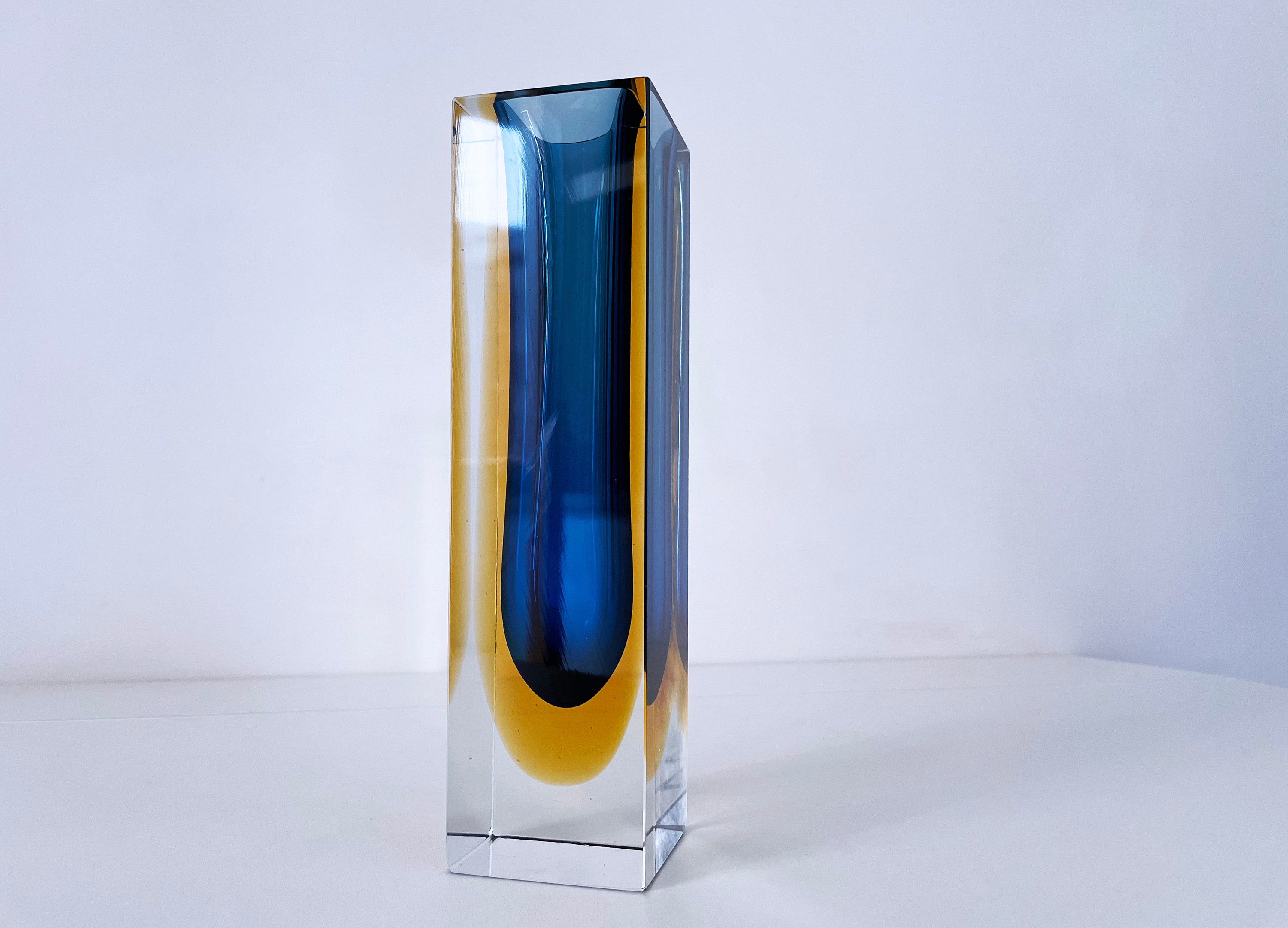 Murano sommerso vase - Etsy 日本