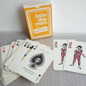 1960's Old Holborn Tabak John Waddingtons Speelkaarten